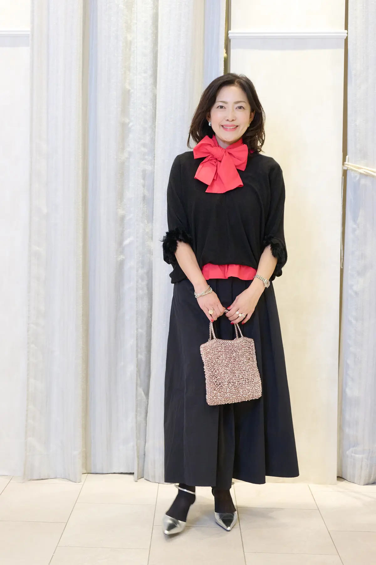 赤やピンクで華やかに着飾って！カラーリンの画像_9