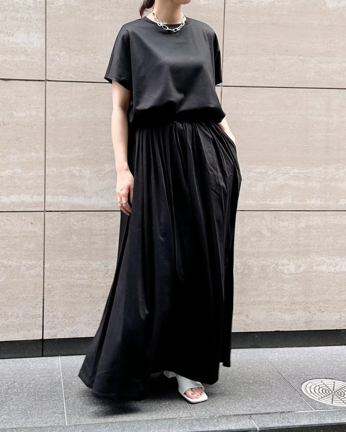 ワンピース風にも着れる！楽ちんときれい見の画像_3