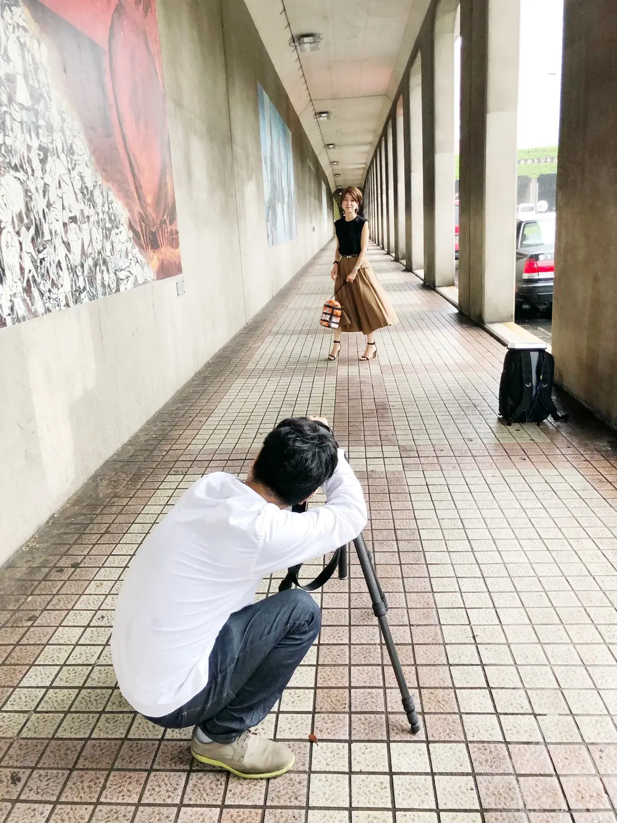 éclat ８月号 撮影裏話の画像_2