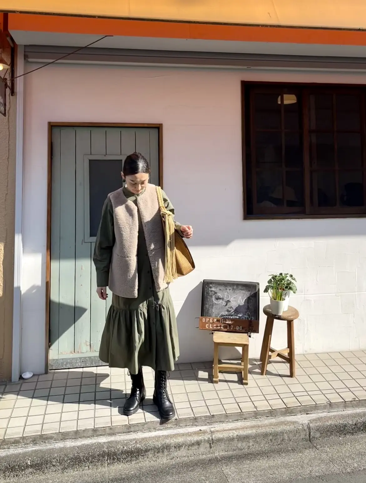 カーキコーデ4style★の画像_5