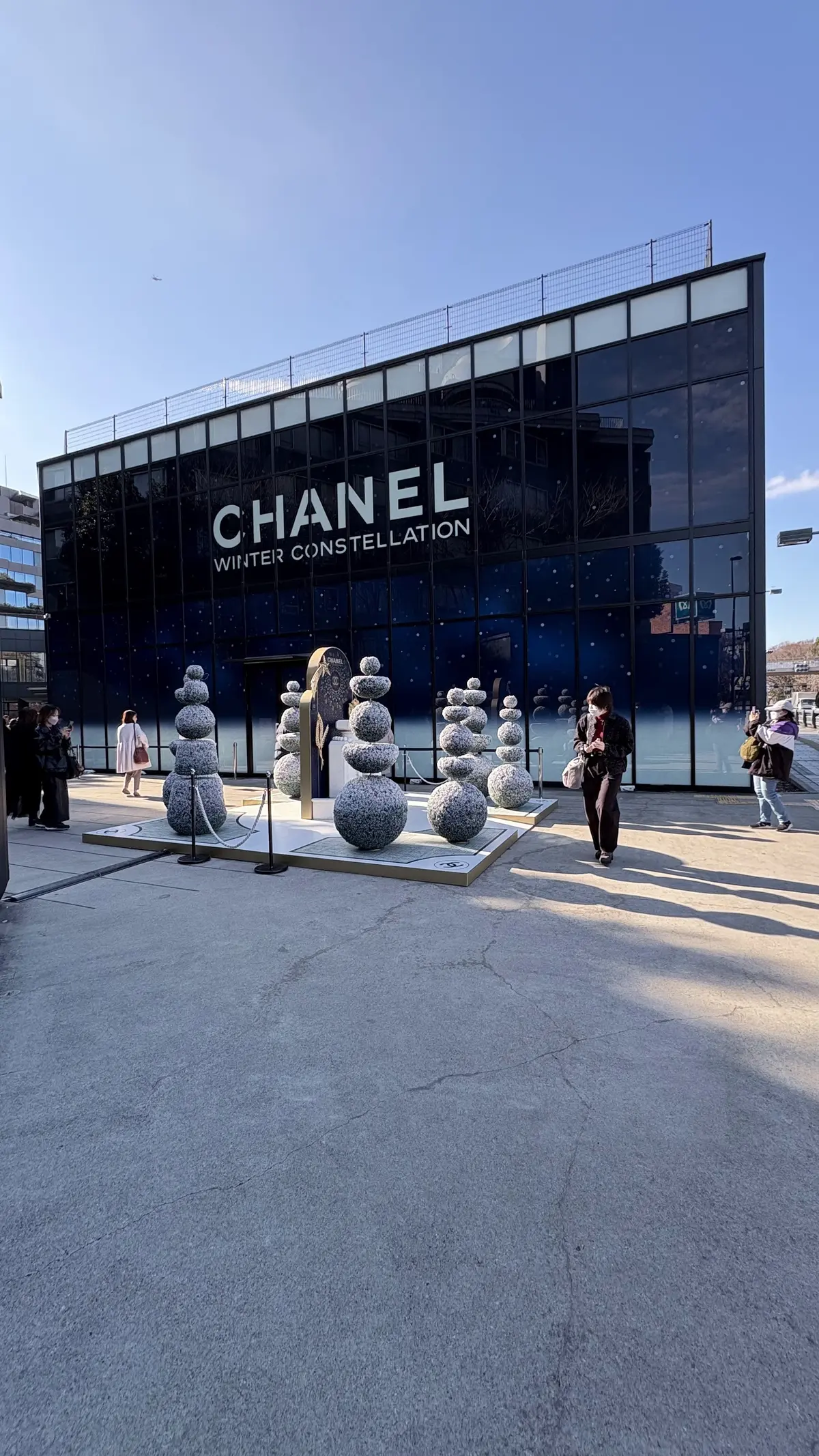 シャネル　展示会　イベント　原宿