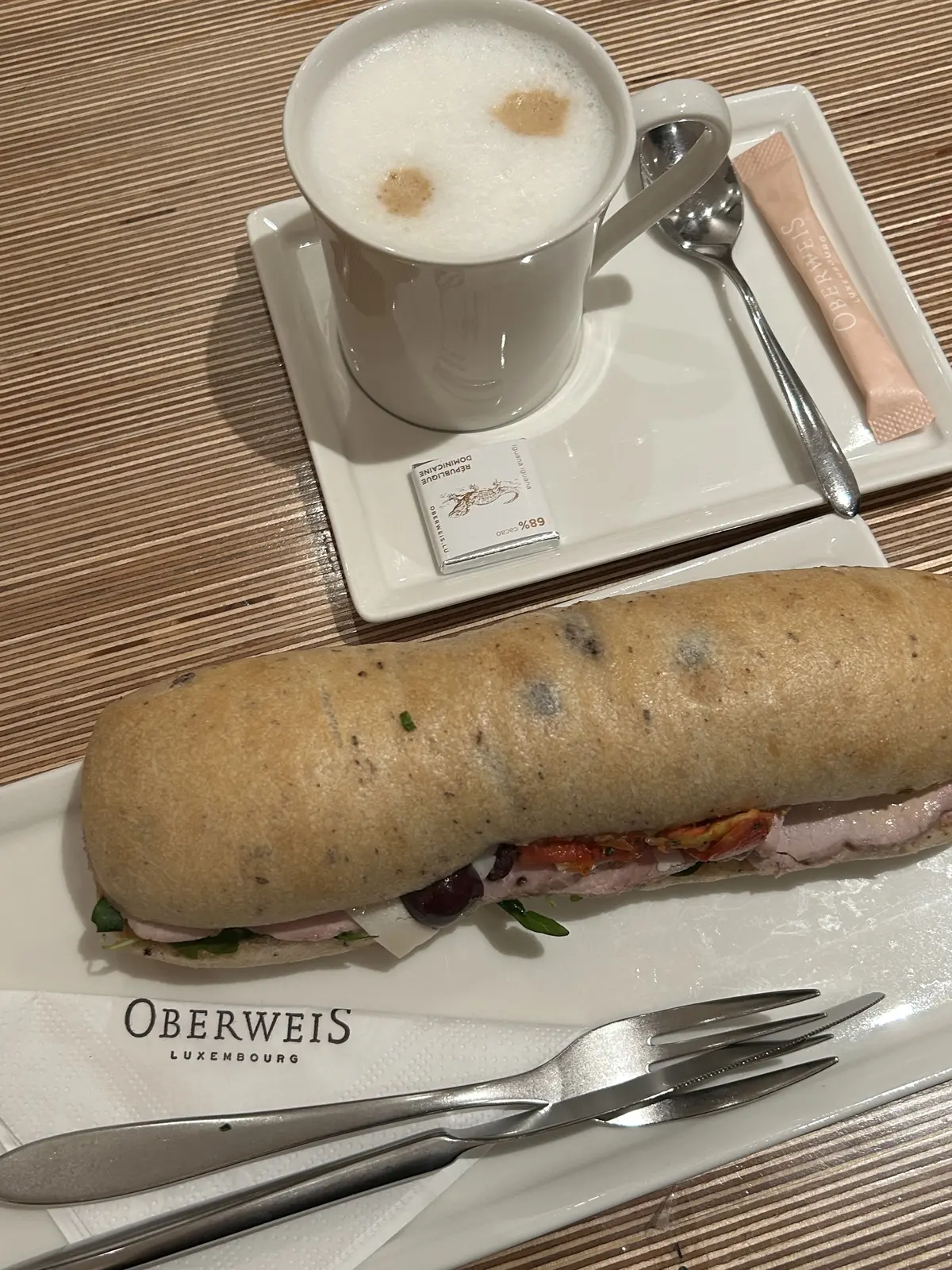 ルクセンブルク　レストラン　ランチ