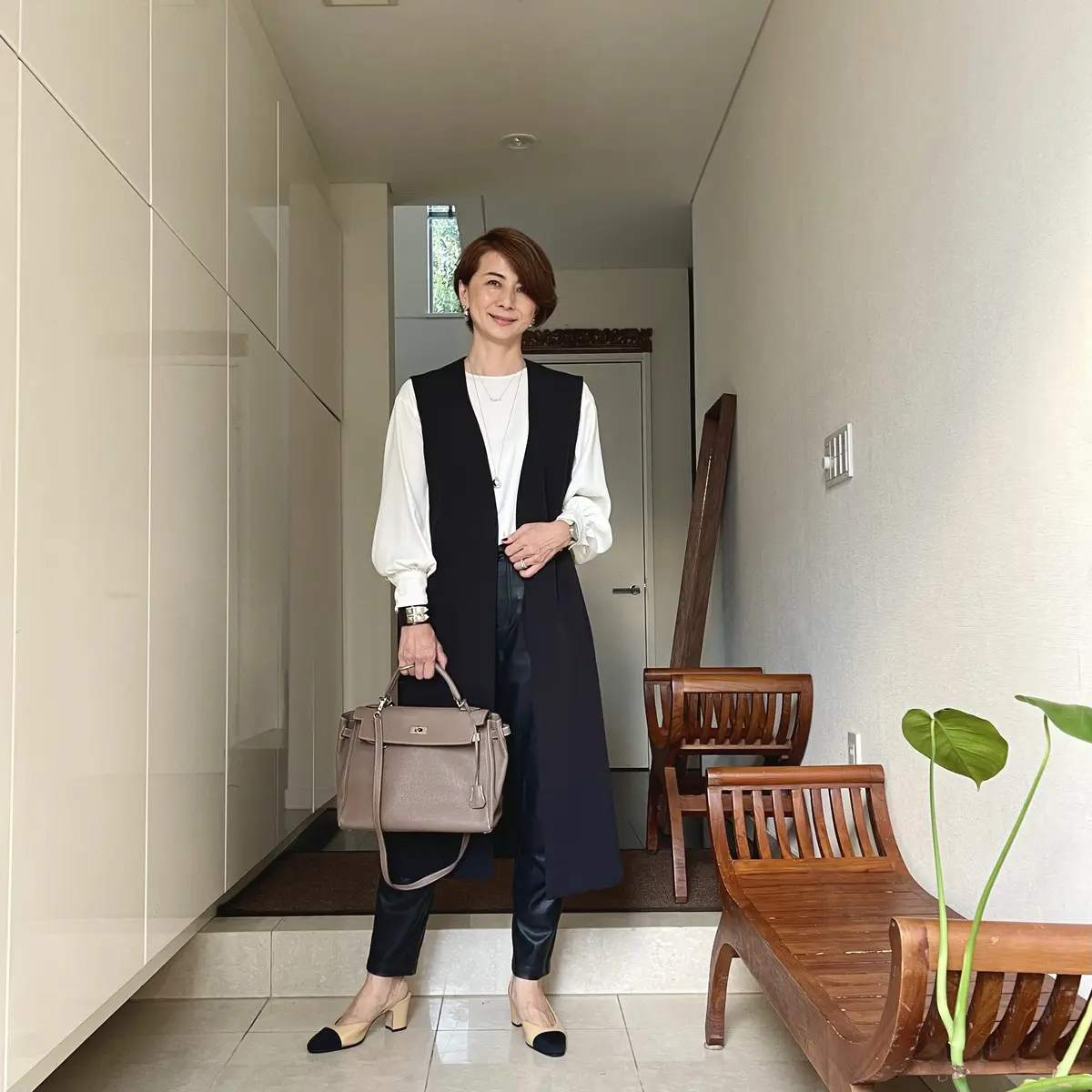 ジレ好きのジレコーデの画像_3