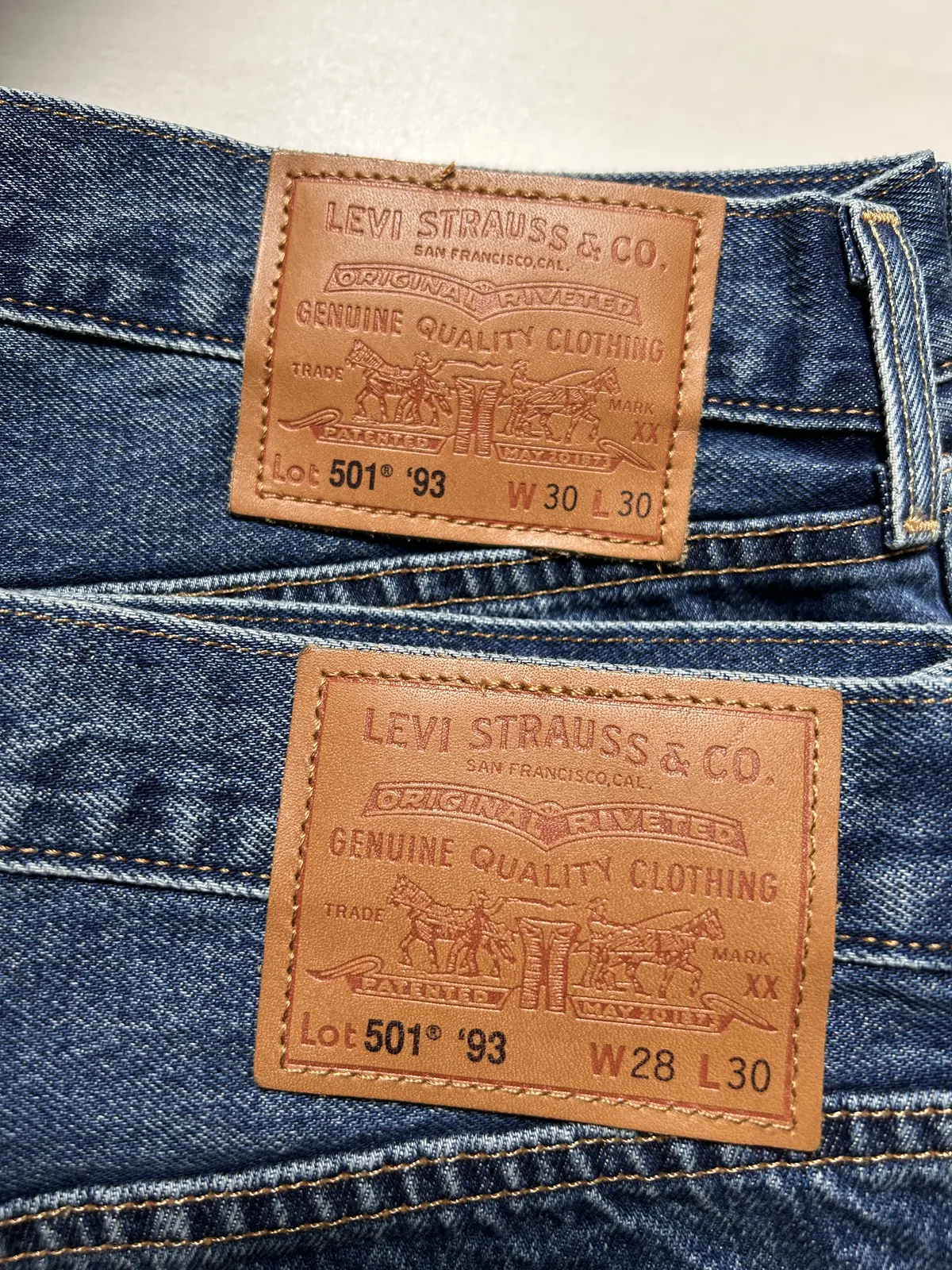 Levi’s 501 ’93でリンクコーの画像_2