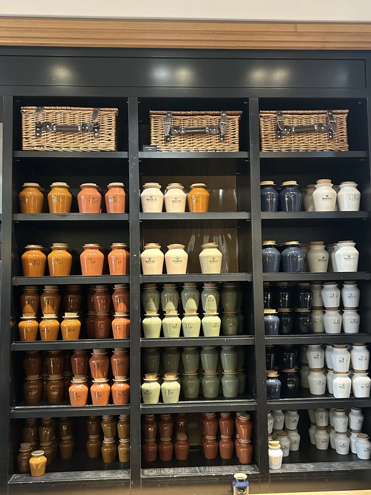 パリの老舗「MAILLE マイユ」　マスタード　お宮