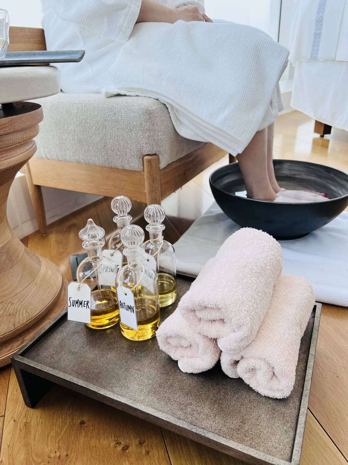 アンダーズ 東京　AO スパ＆クラブ　トリートメントルーム　フットバス