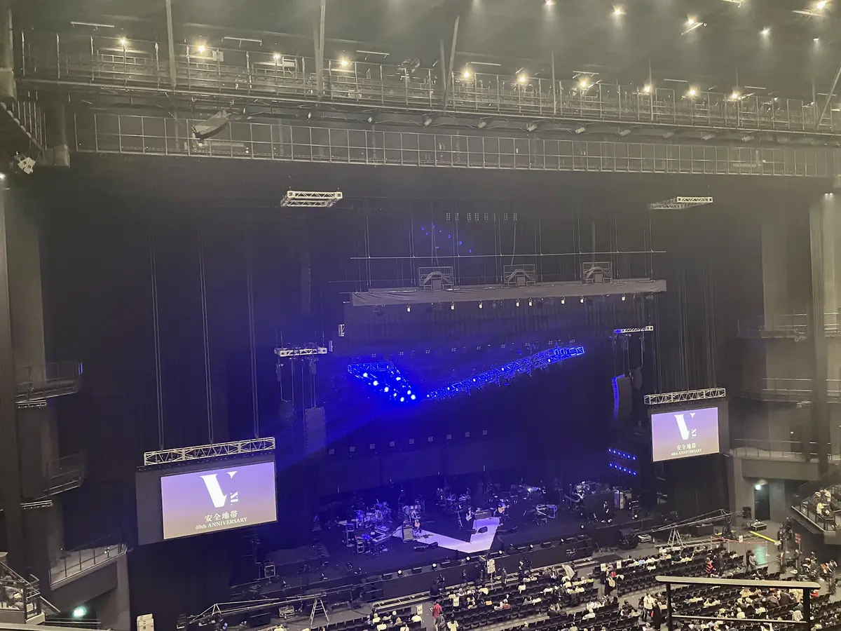 東京ガーデンシアターのライブ会場