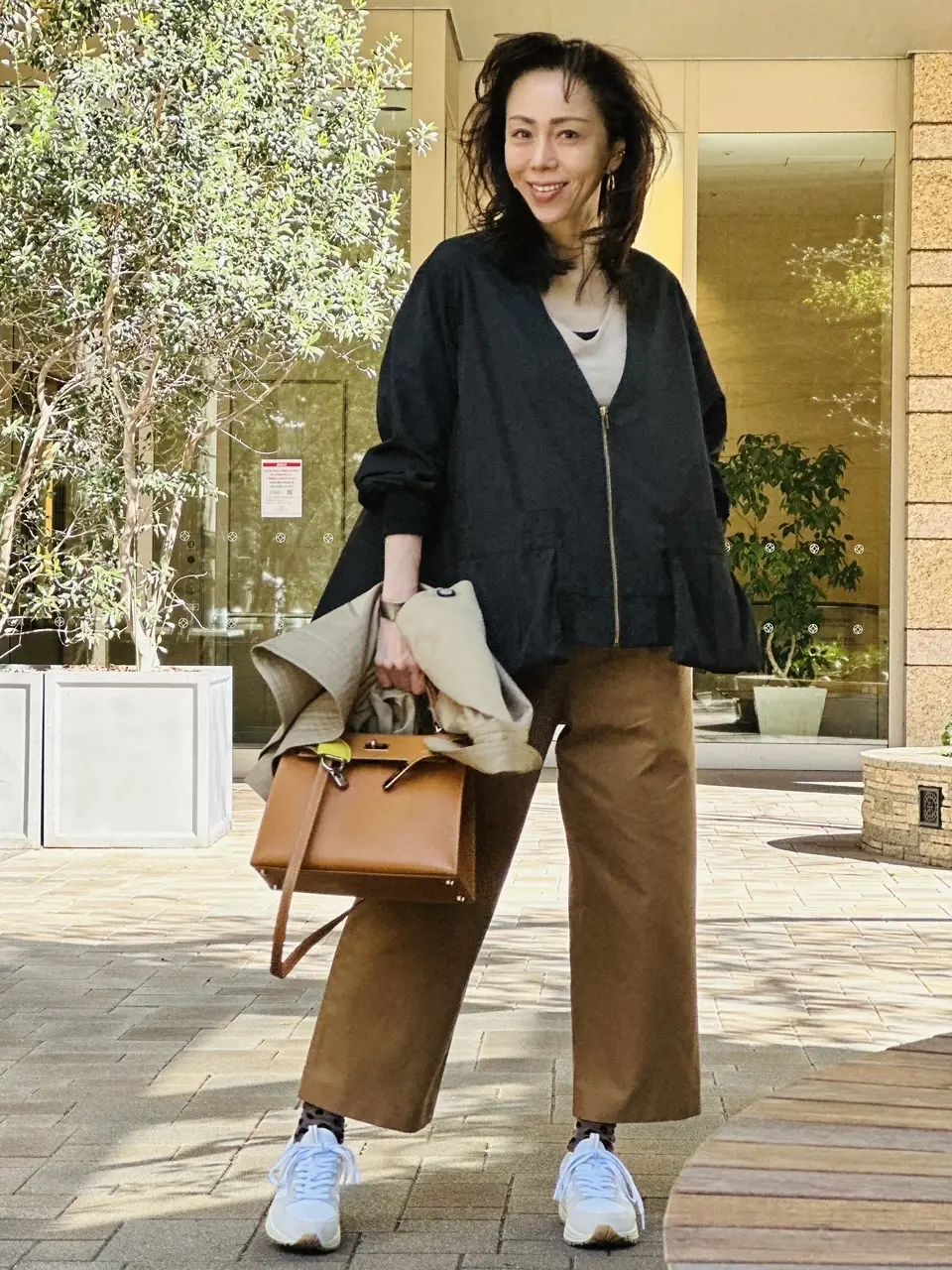 春ファッション　フロント