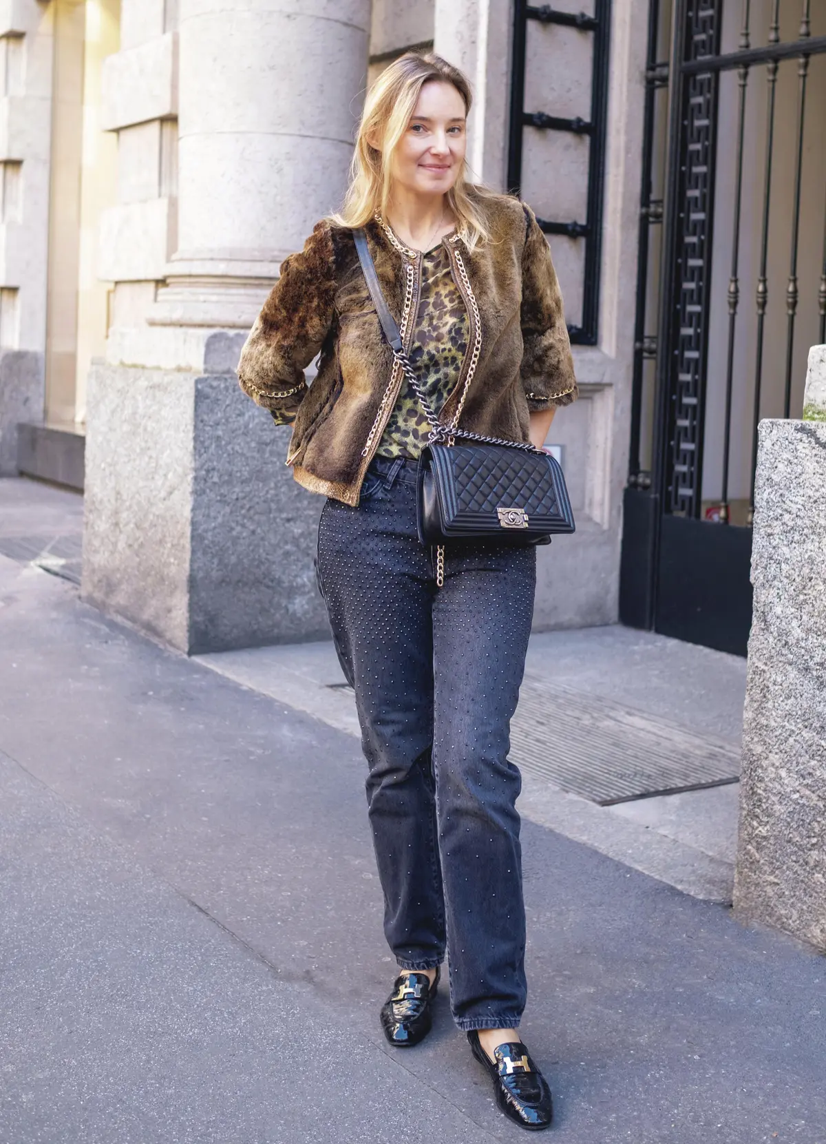 マダムのリアルなお出かけスタイル【海外ファッションSNAP】　シルヴィア 不動産関係／ミラノ