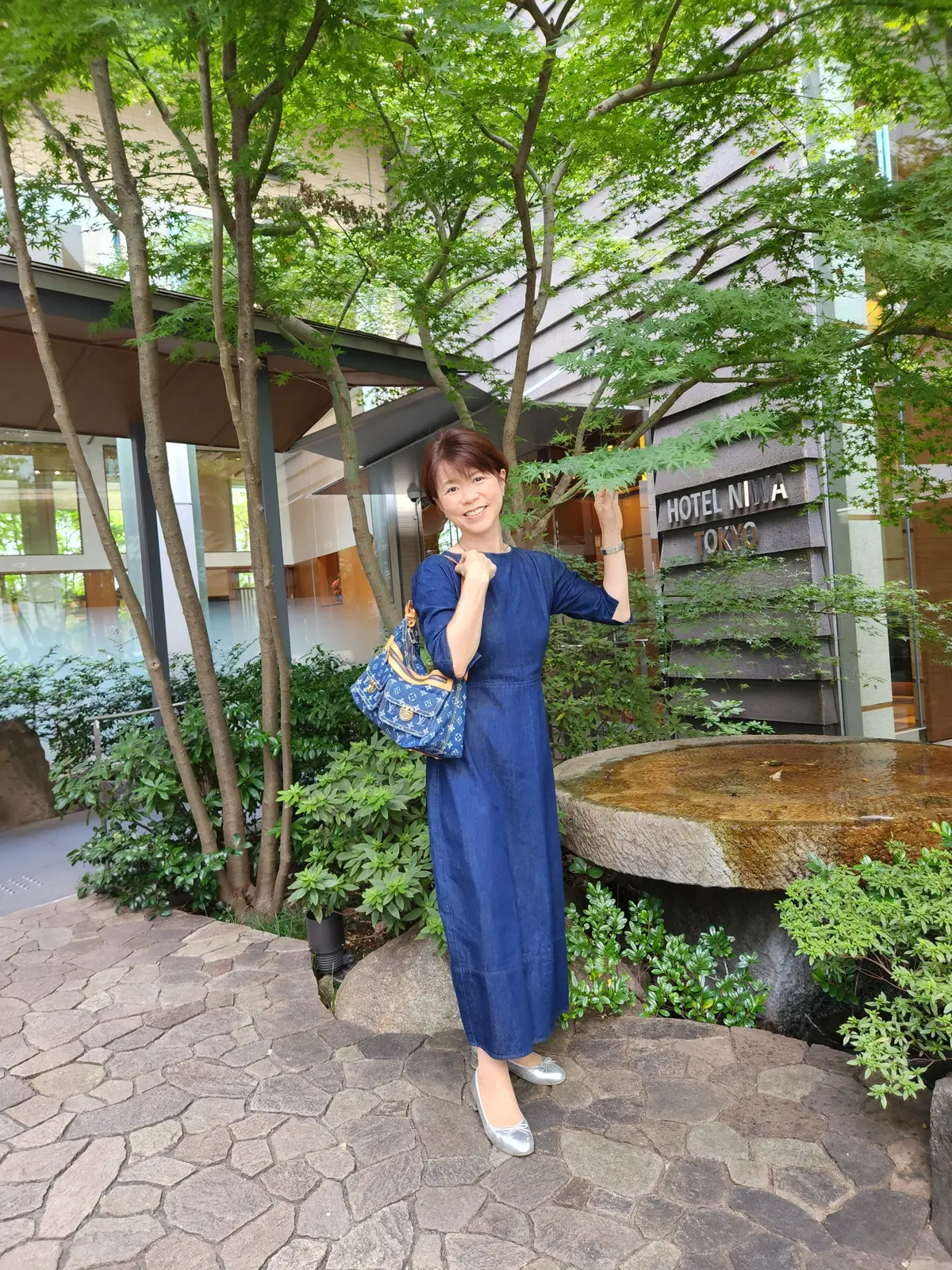 秋のデニムでご近所ランチの画像_4