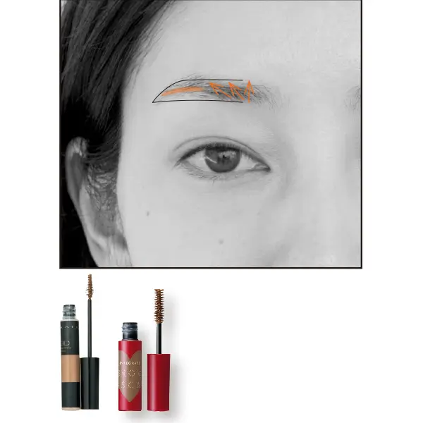 眉の増毛メイクは“緑ブラウン”がカギ！　の画像_13