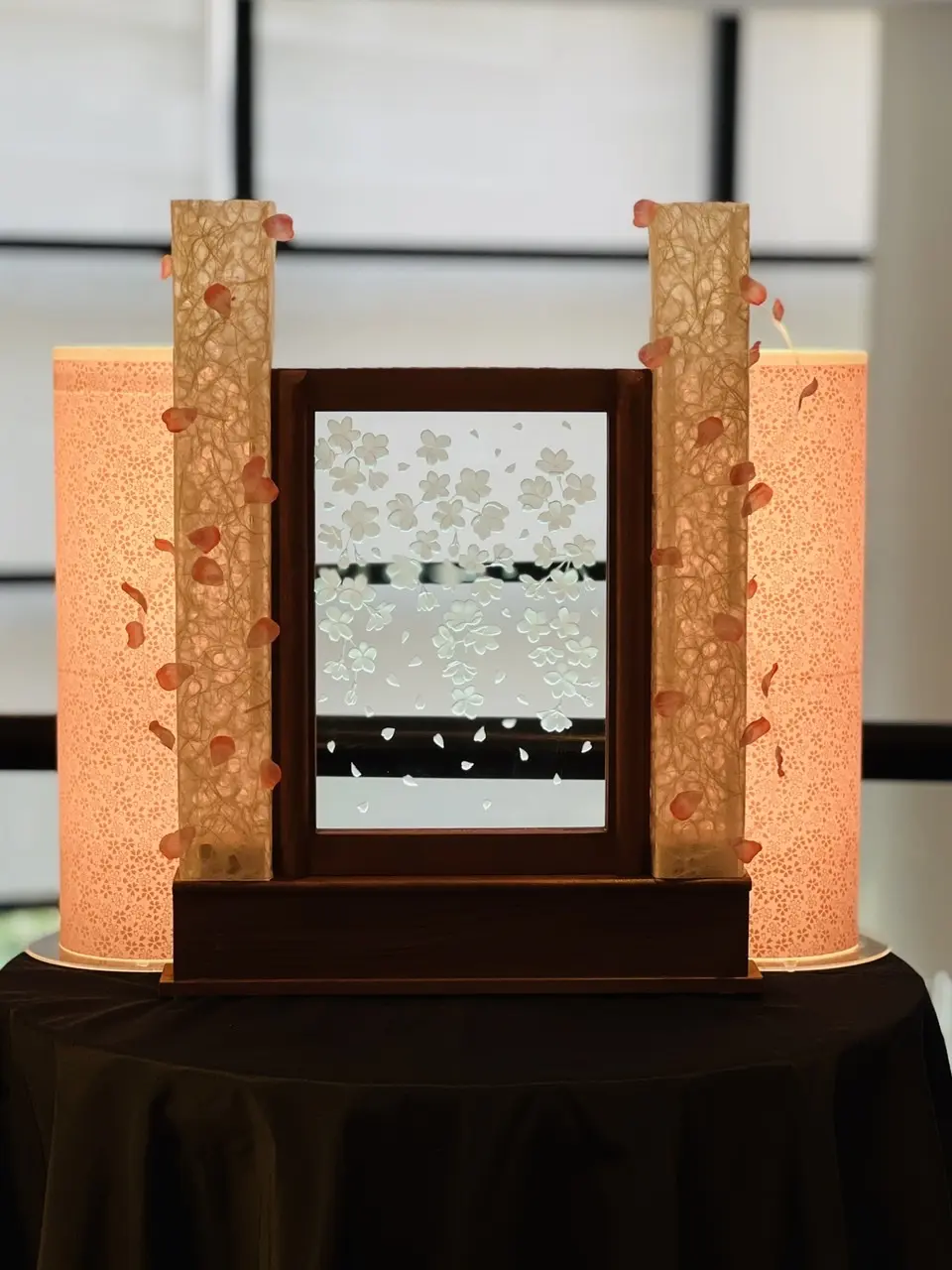 入り口前（3月）