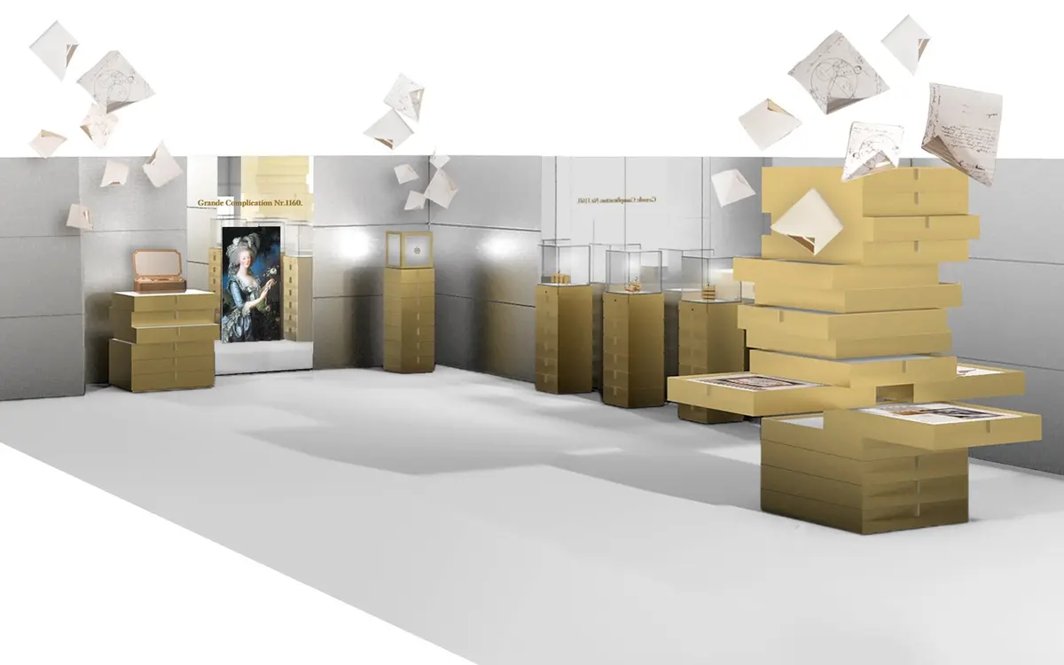 ブレゲ　250周年記念エキシビション　店内イメージ