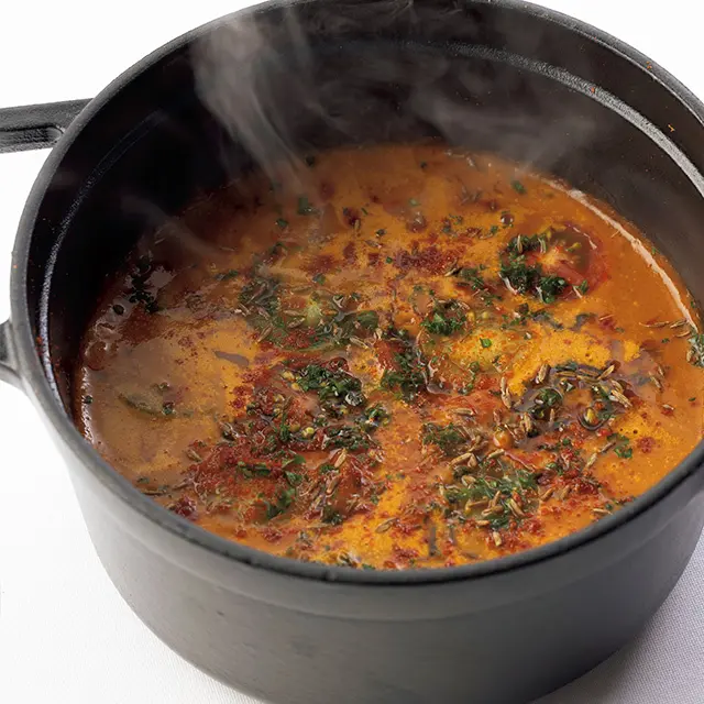 香り高い「いろいろトマトのオリエンタルカレー」