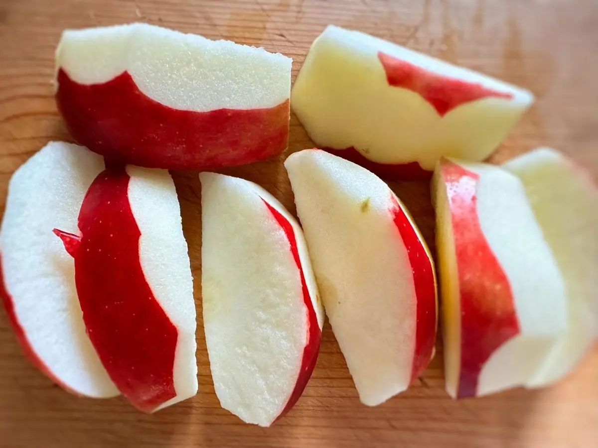 OurAge×Webエクラ　りんごのキャラメリゼ 作り方　紅玉　カット