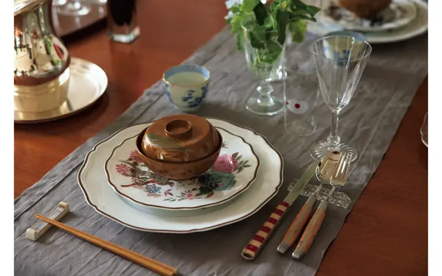 眺めるだけでワクワクするセッティング。