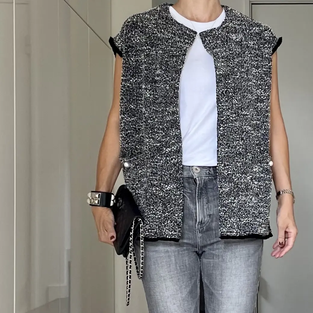 気軽に着られるツイードの画像_4