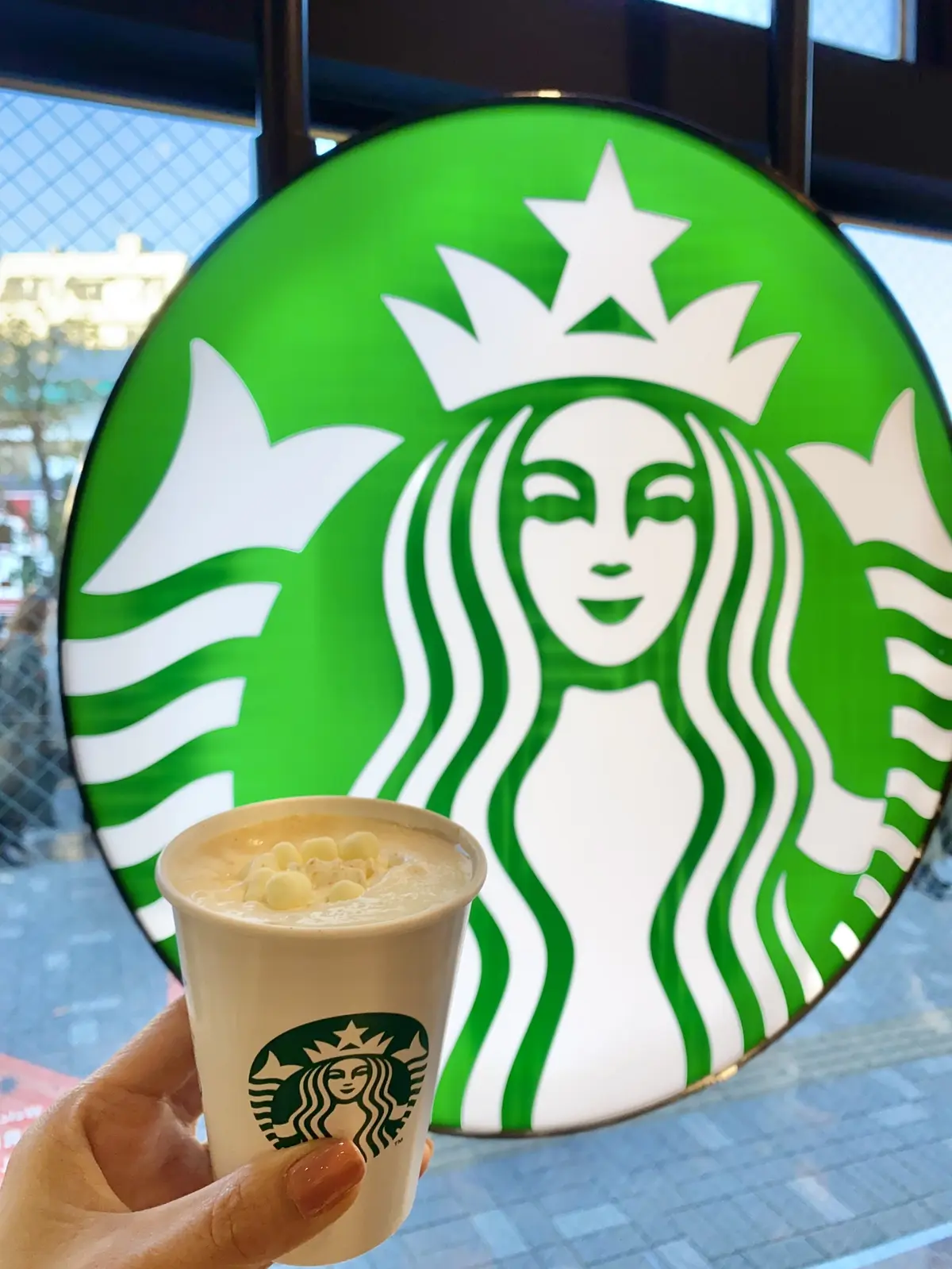 ロングスカートコーデで新スタバへの画像_10