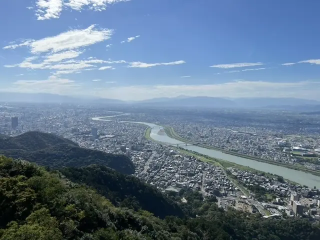 天守閣からの眺め