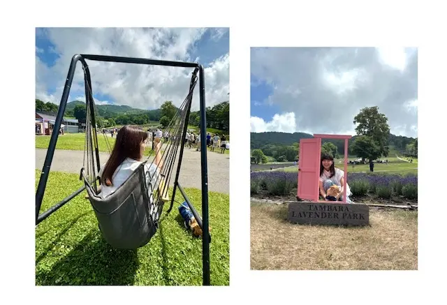 白シャツとデニムでラベンダー畑へ♪の画像_8