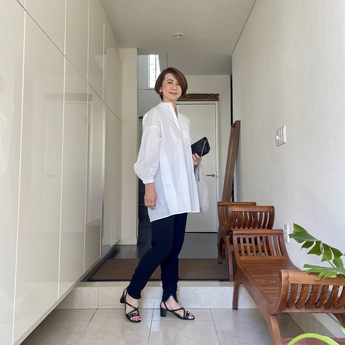 春の白シャツ4コーデの画像_5