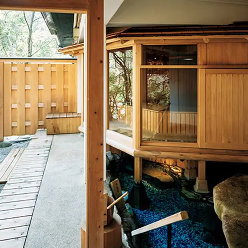 ’19年サウナシュランに選出された月の湯 のサウナは茶室がモチーフ。