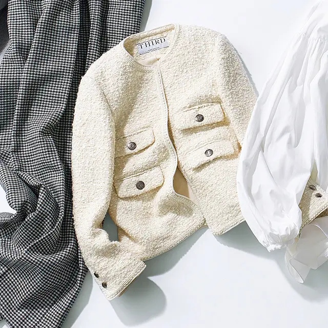 ジャケット￥74,800／サードマガジン （サードマガジン×ミコモリ）