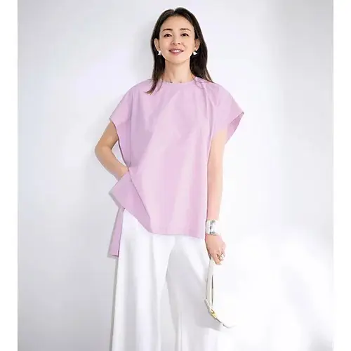 LE PHIL×eclat 【別注】ブロードブラウス ￥23,100