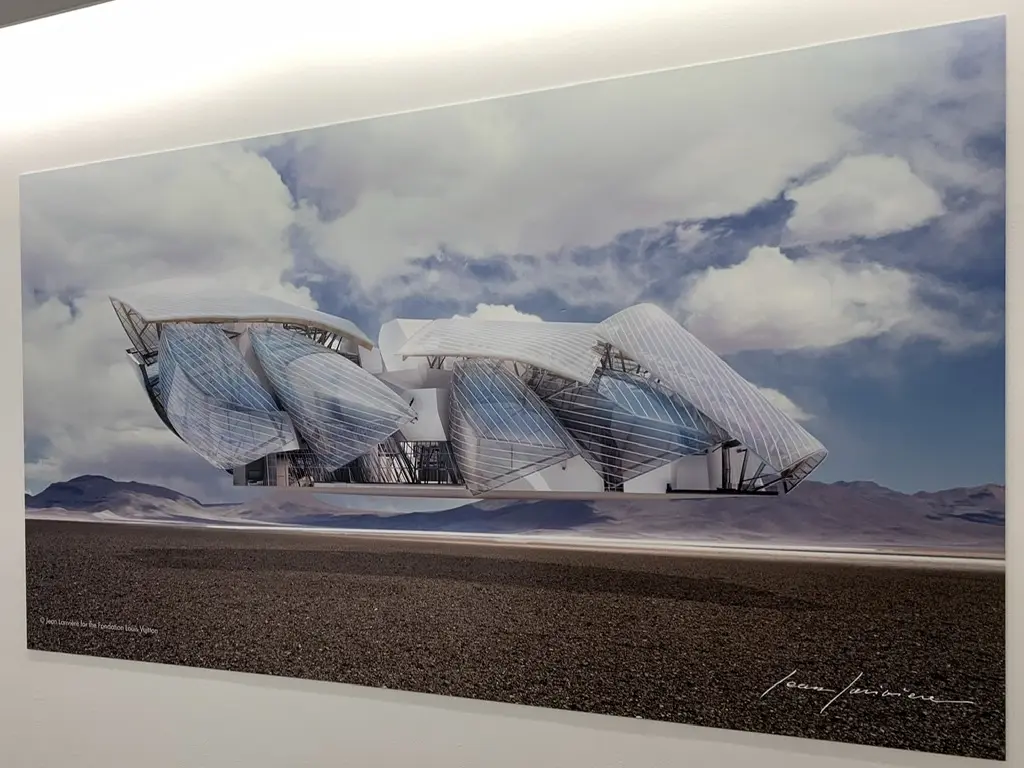 ルイ・ヴィトン財団の美術館