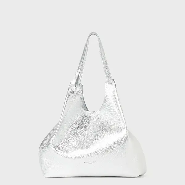 GIANNI CHIARINIバッグ「DUA M」シルバー
