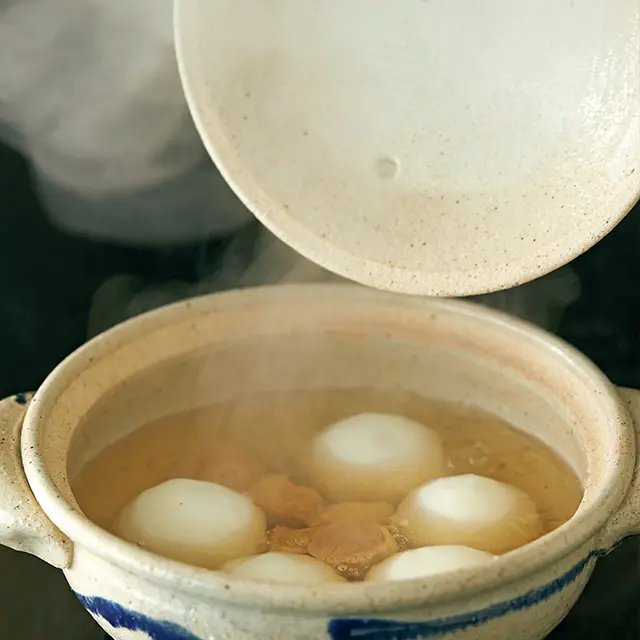 かぶと貝柱の鍋