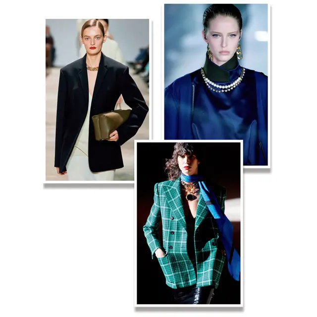 20-21AWのランウェイでも目をひいたコーディネート