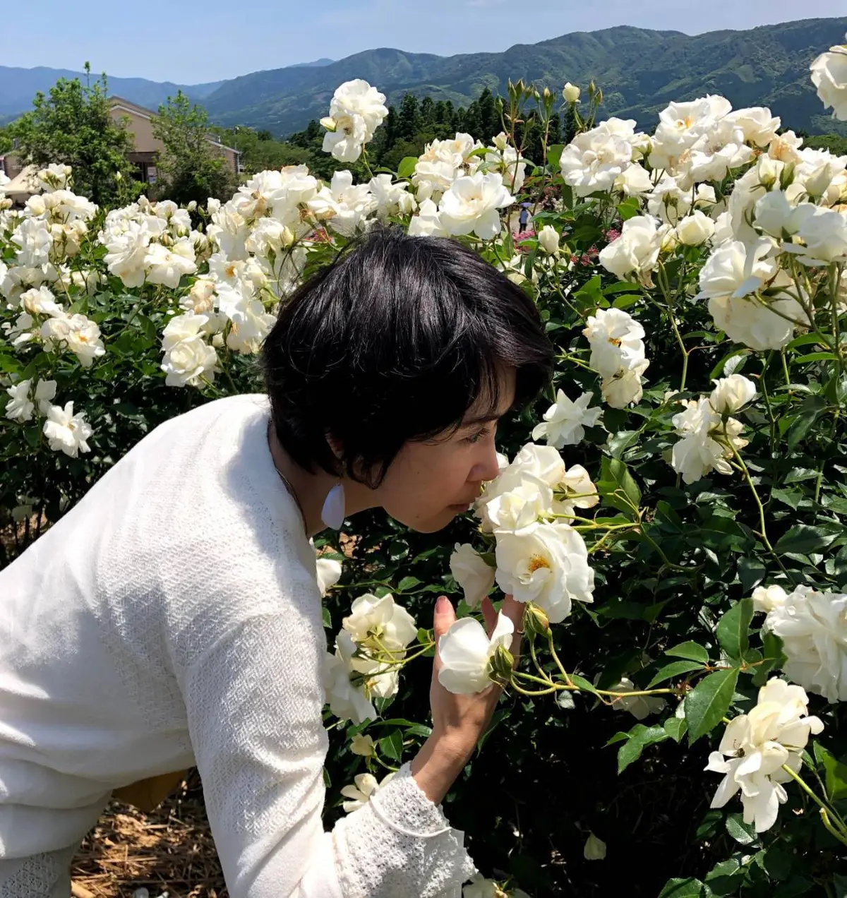 バラの香りを深呼吸♪幸せ～！