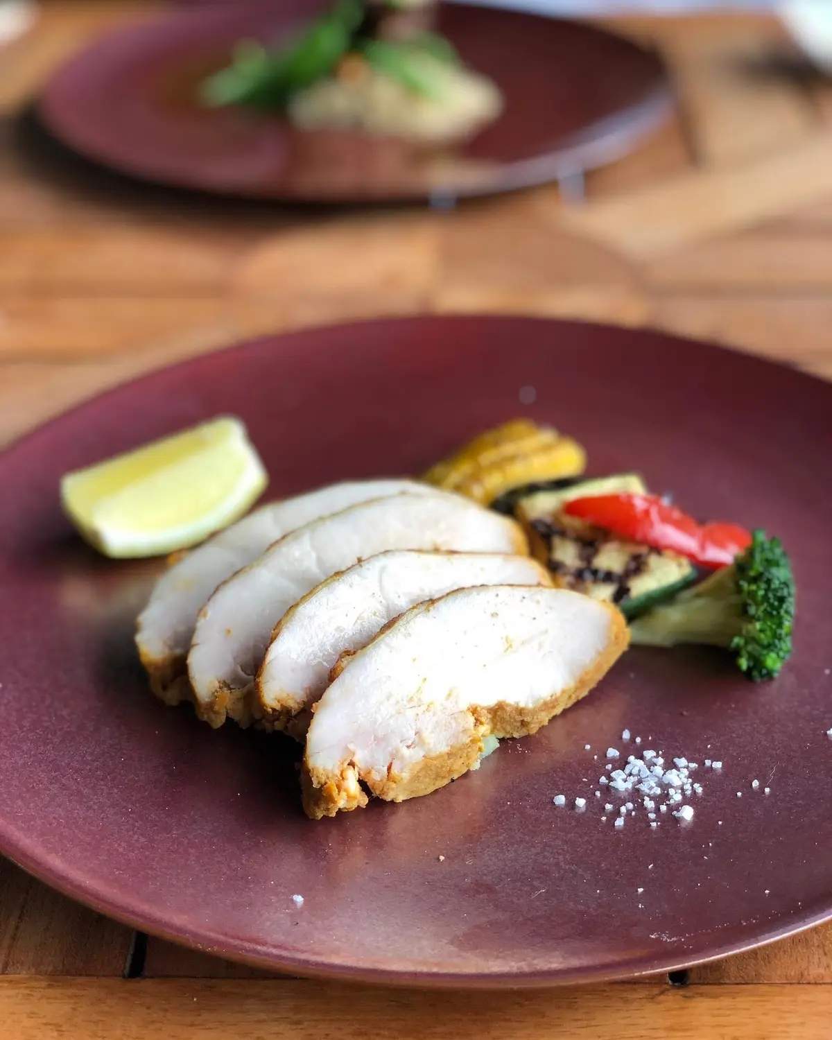 ホテルランチには、リネンのマキシワンピーの画像_4