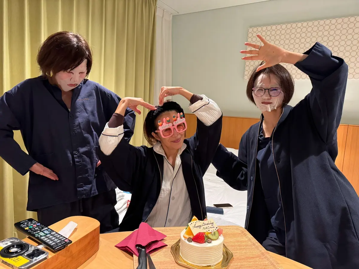 サプライズ成功