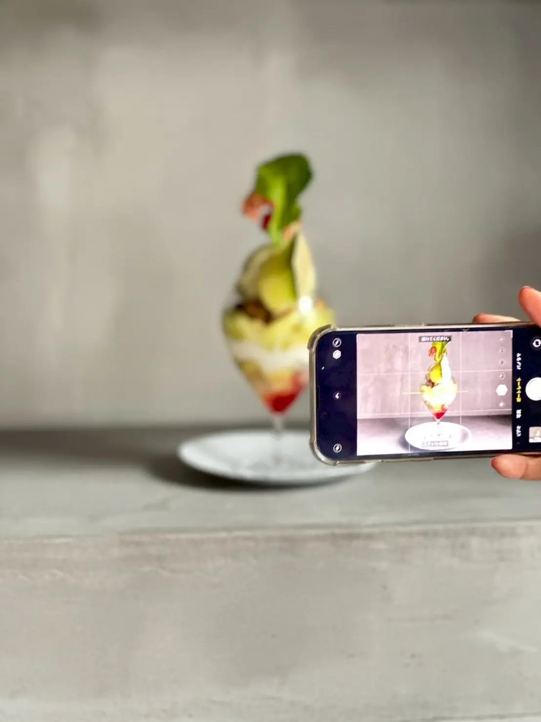 アサコイワヤナギ　アサコイワヤナギパフェ　メロンパフェ