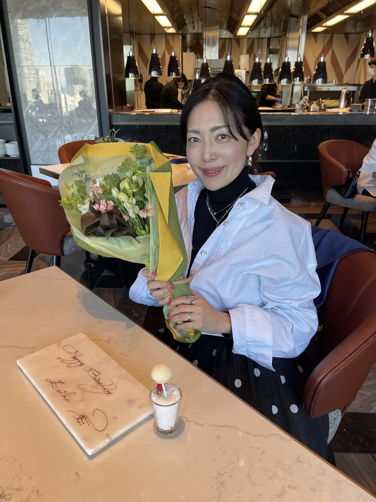 オールシーズン使えるドットスカートで華組の画像_7