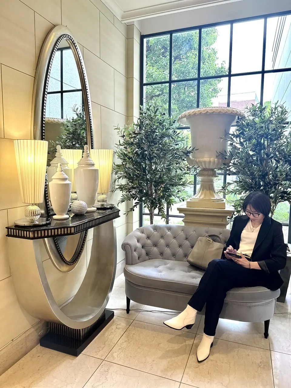 ザ・ストリングスにて