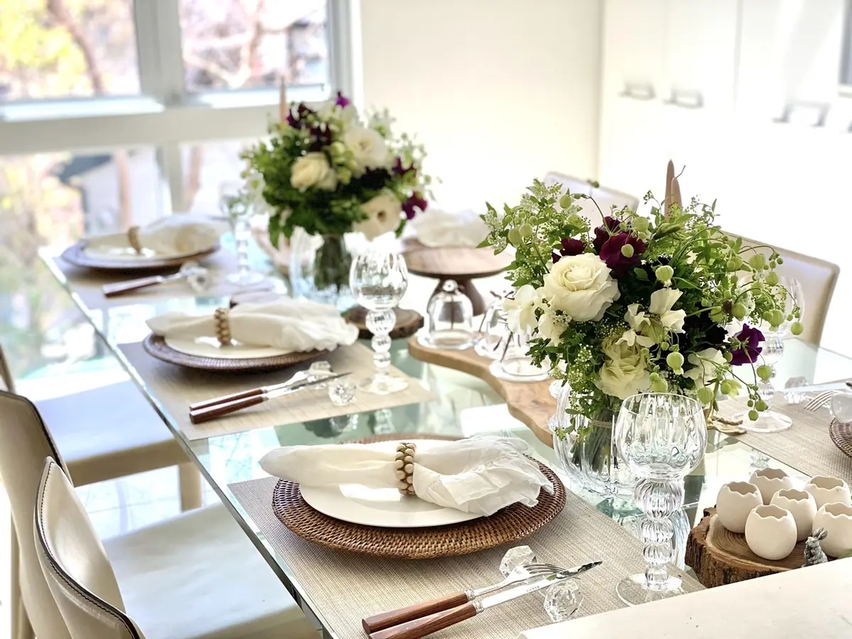 テーブルコーディネート全体