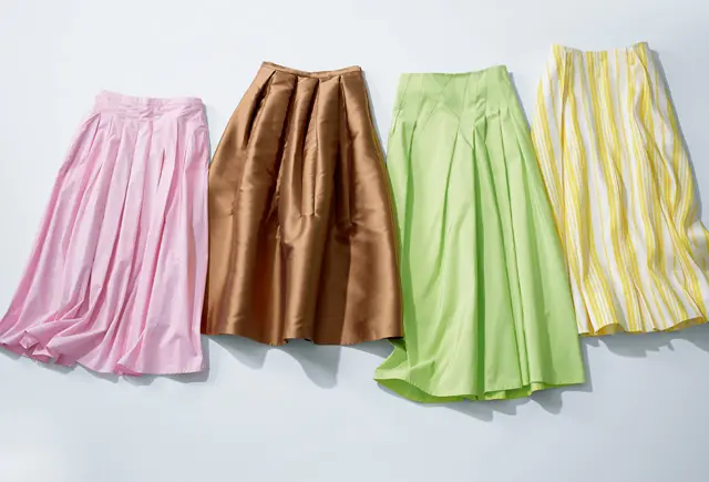 スタイリスト・福田亜矢子が選ぶ春のおすすめ＜ロングフレアスカート＞4選