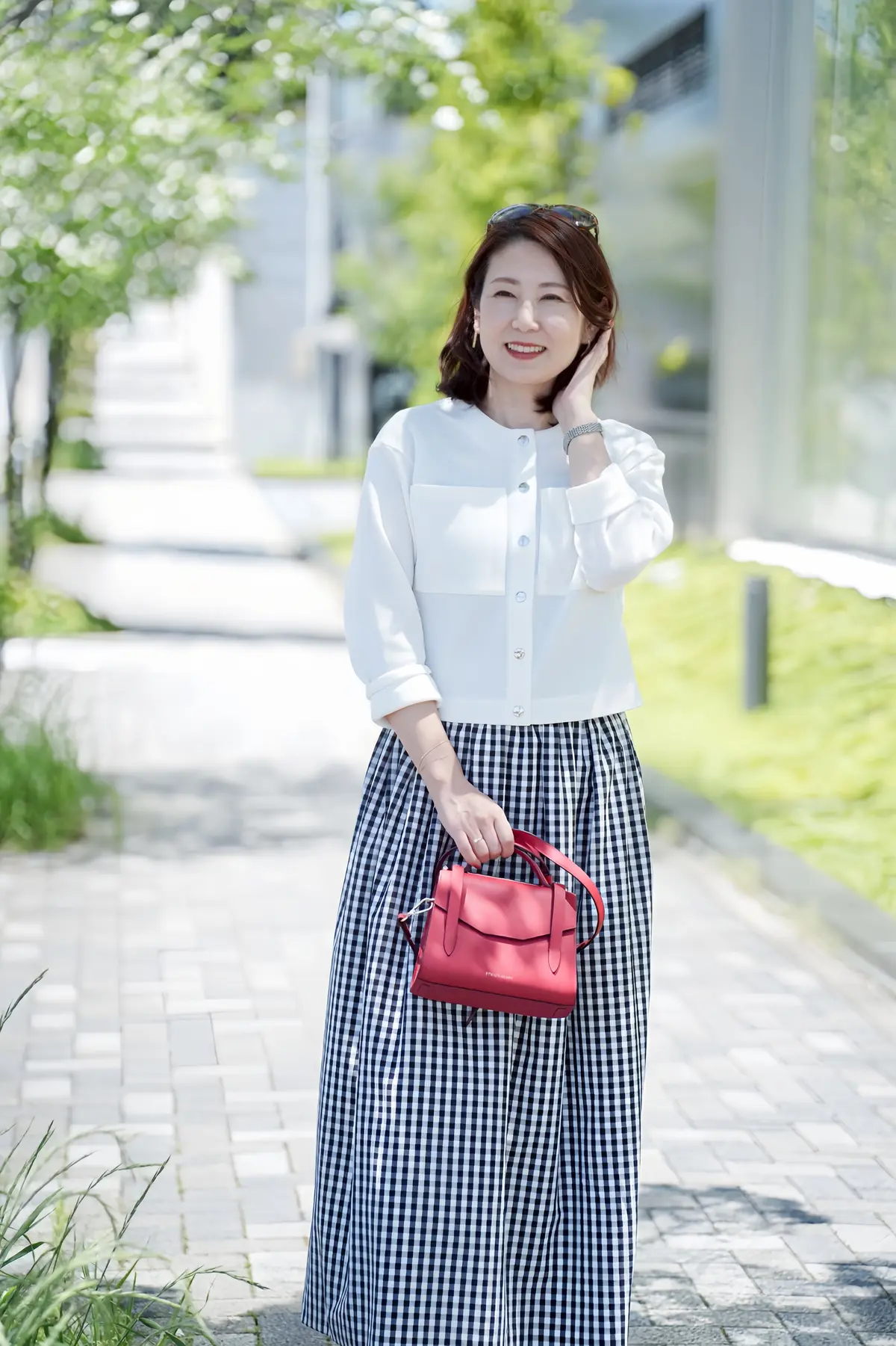 春夏はギンガムチェックでいつものコーデをの画像_12