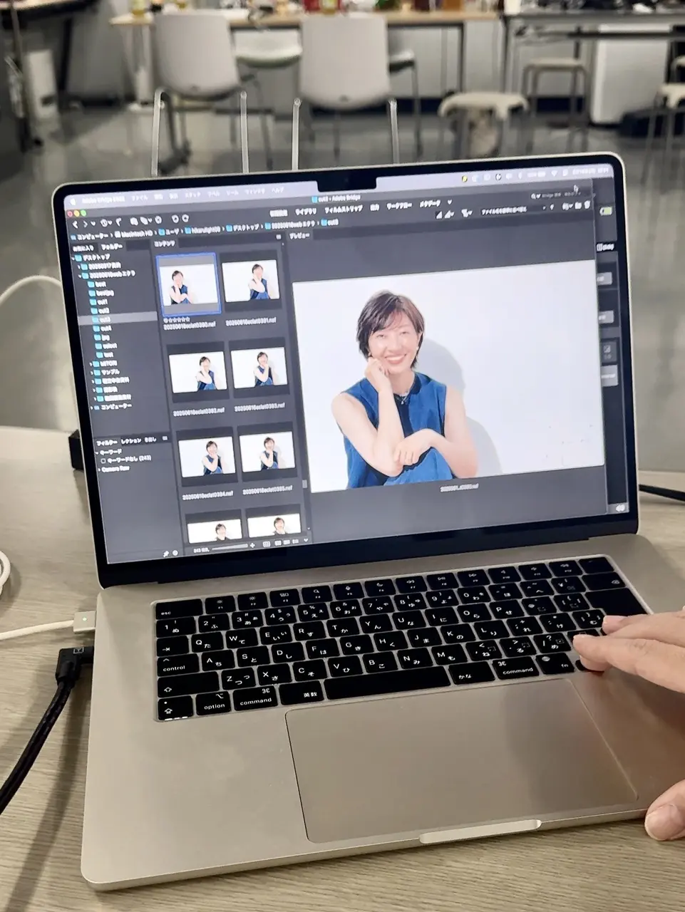 シエロ ヘアカラー クリーム撮影 ⑦