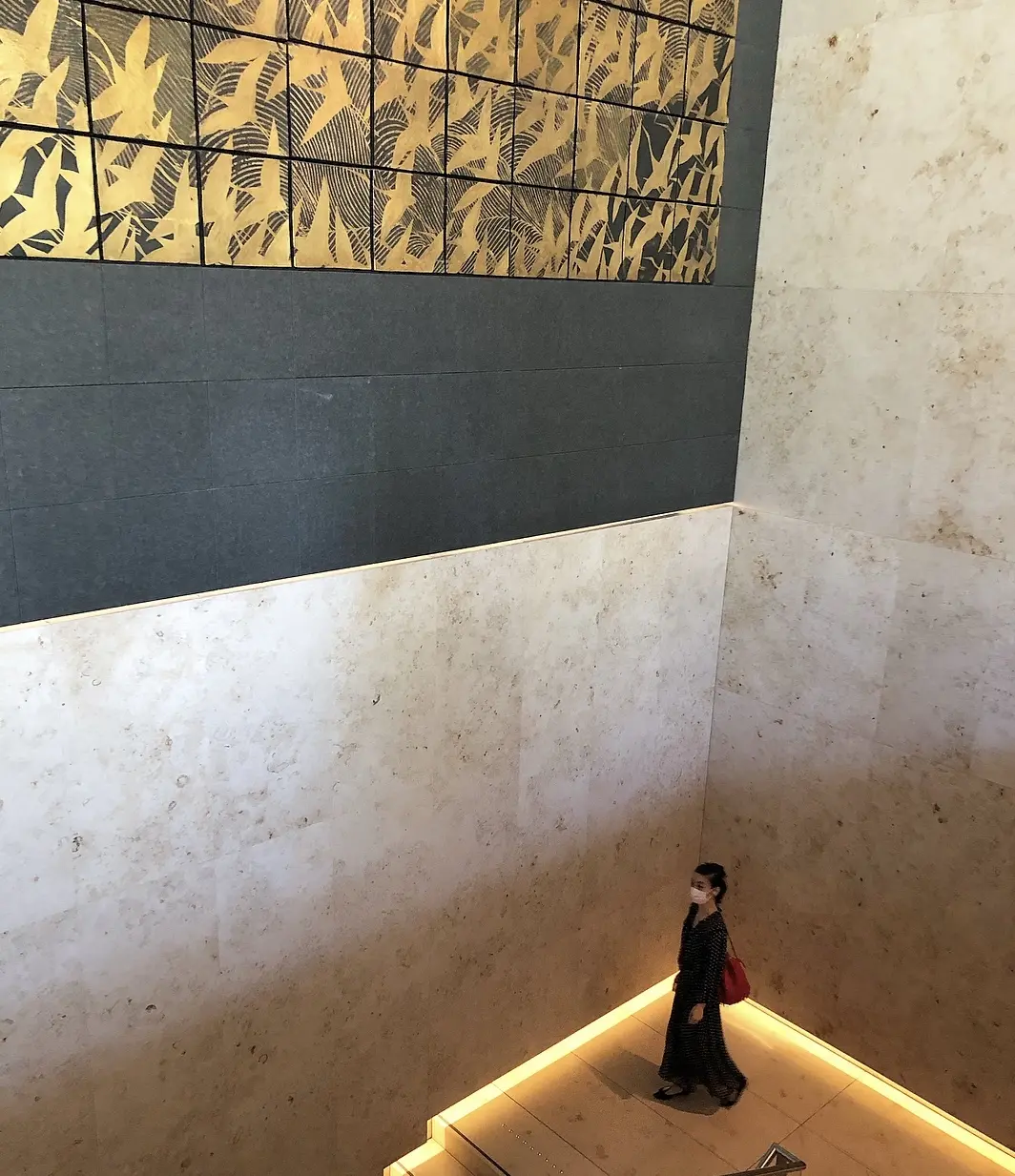 ZARAドットワンピで、山種美術館への画像_6