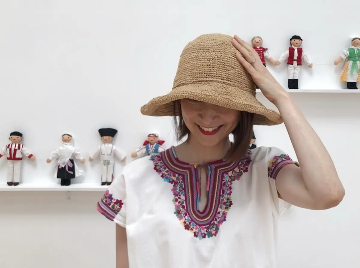 刺繍トップスで、横須賀美術館「糸の世界」の画像_5