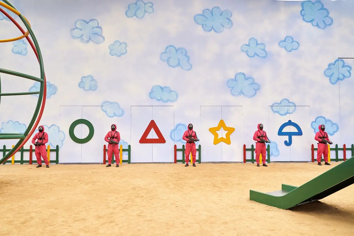 サバイバルゲームの一会場