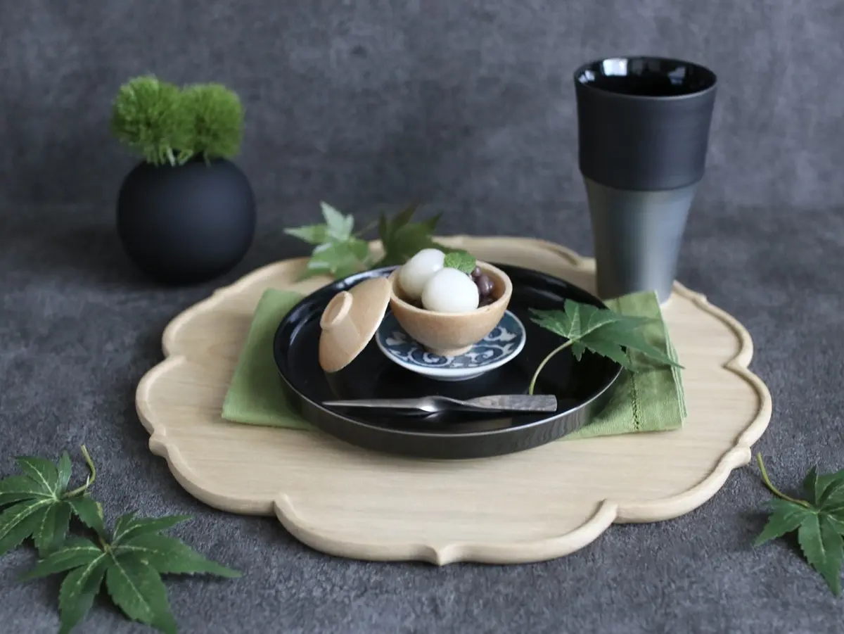 ちゃわん最中でスタイリング