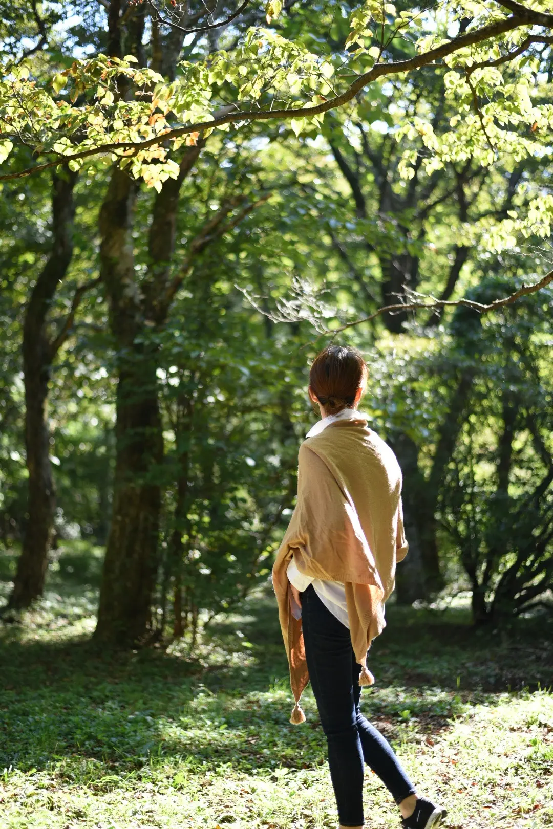 ニットポンチョで紅葉前の箱根への画像_2