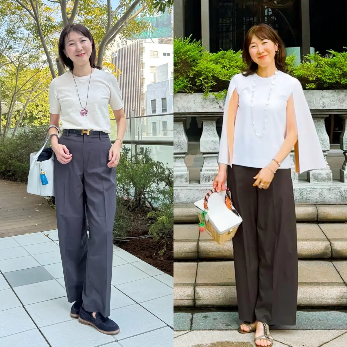 UNIQLOワイドパンツ