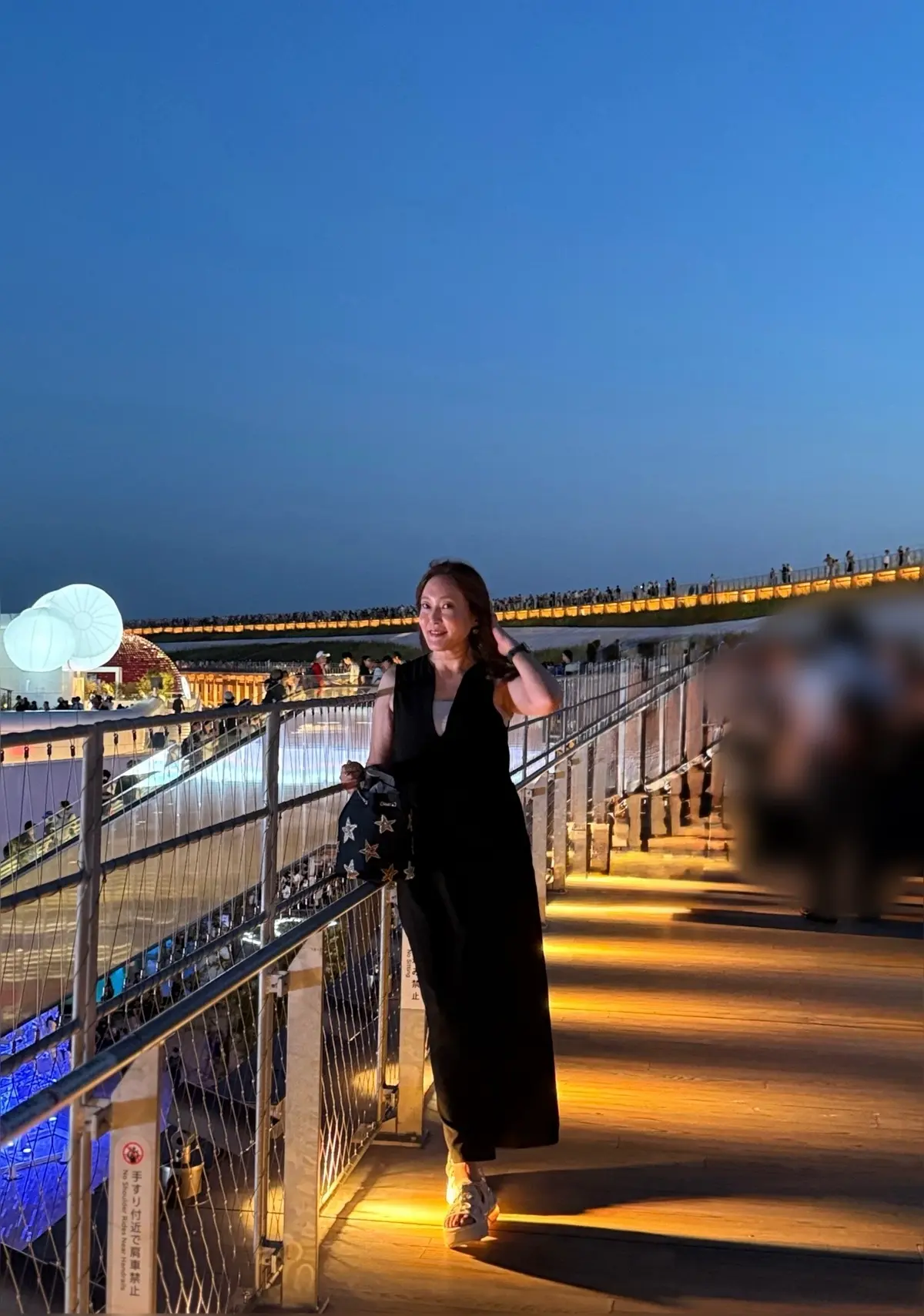 夜の大阪・関西万博でも疲れ知らず♡ エアの画像_8
