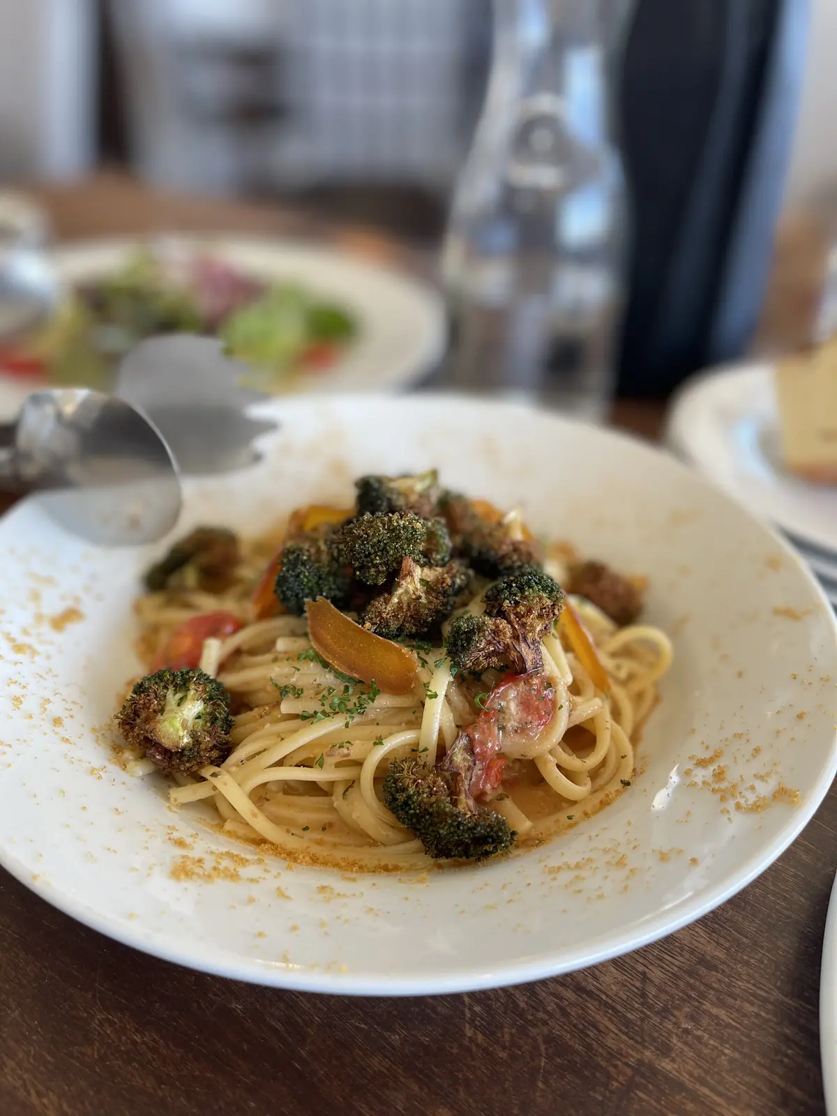 カラスミとブロッコリーのパスタ